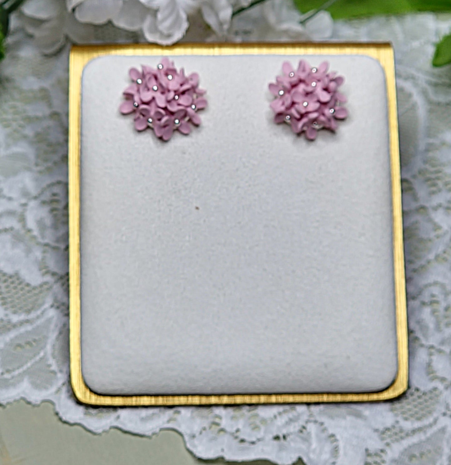 Pink Hydrangea Studs