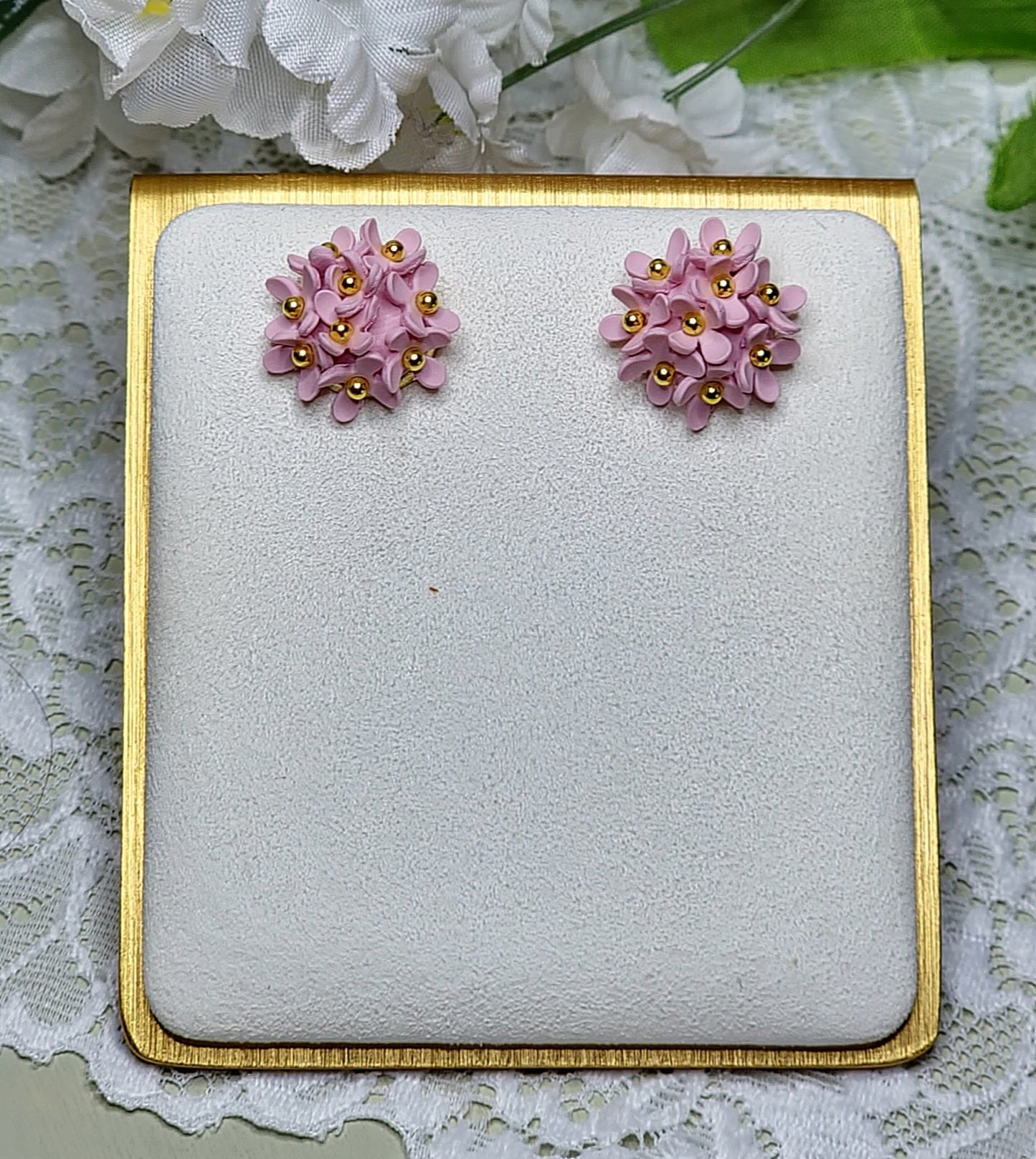 Pink Hydrangea Studs