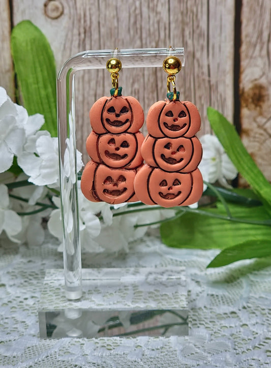 Pumpkin Earrings