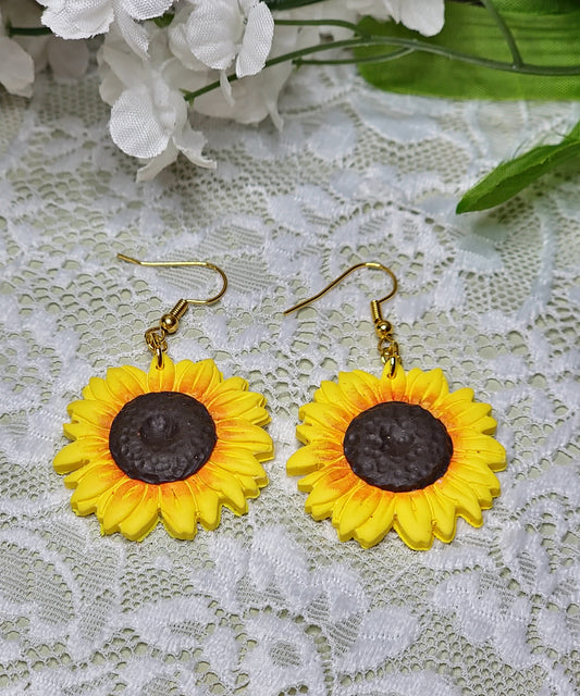 Sunflower Earrings