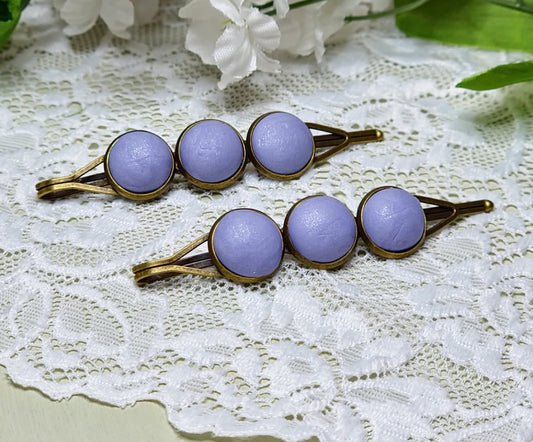 Purple Bobby Pins