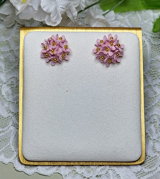 Pink Hydrangea Studs