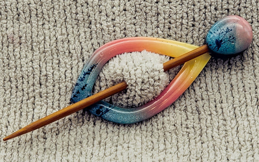 Suset Shawl Pin-A
