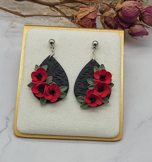 Poppy Dangle earrings -C