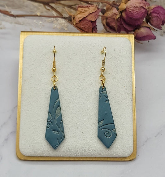 Greean earrings - A