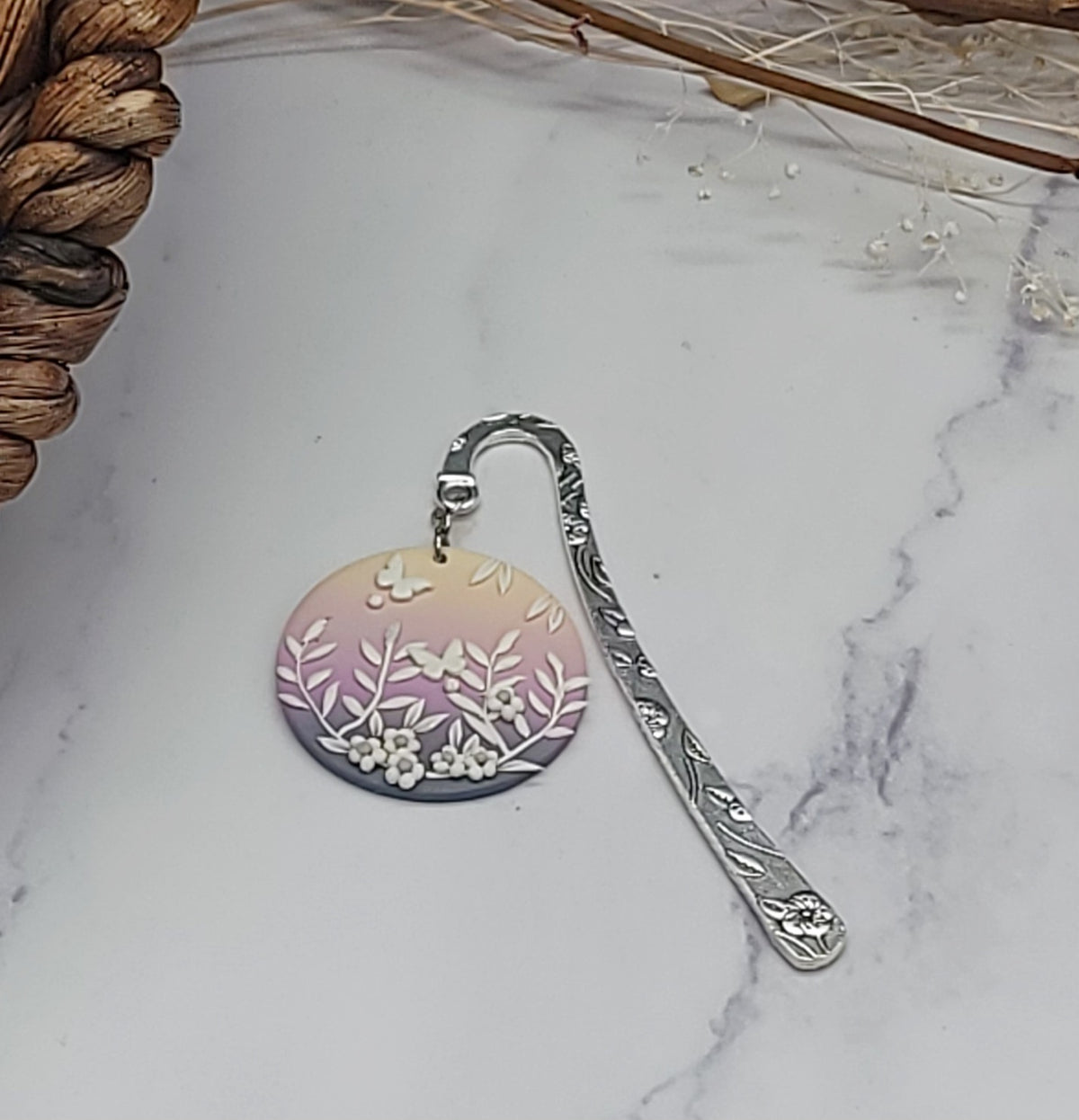 Butterfly Garden bookmark-B